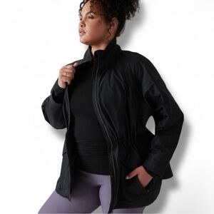 ATHLETA Westerly Jacket - Black Women’s Plus 1X